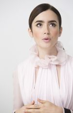 LILY COLLINS at "Rules Don