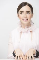 LILY COLLINS at "Rules Don