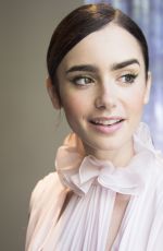 LILY COLLINS at "Rules Don