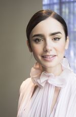 LILY COLLINS at "Rules Don