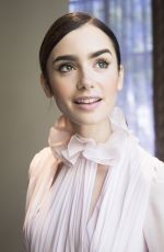 LILY COLLINS at "Rules Don