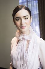 LILY COLLINS at "Rules Don