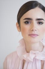LILY COLLINS at "Rules Don