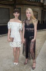LILY COLLINS at Valentino Fashion Show at Paris Fashion Week 10/02/2016