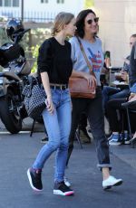 LILY-ROSE DEPP Out for Lunch in Los Feliz 10/17/2016