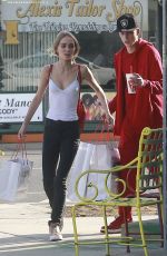 LILY-ROSE DEPP Out for Shopping in Los Angeles 10/07/2016