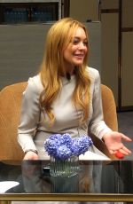 LINDSAY LOHAN at a Press Conference in Istanbul 10/11/2016