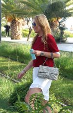 LINDSAY LOHAN Leaves Glyfada in Athen 10/15/2016