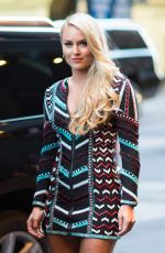 LINDSEY VONN at The Late Show with Stephen Colbert in New York 10/05/2016