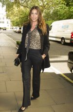 LISA SNOWDON Arrives at Savoy Hotel in London 10/10/2016