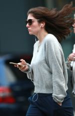 LORDE Out and About in New York 10/13/2016