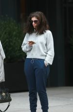 LORDE Out and About in New York 10/13/2016