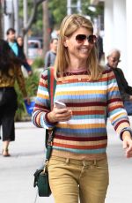 LORI LOUGHLIN Out and About in Beverly Hills 10/12/2016