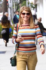 LORI LOUGHLIN Out and About in Beverly Hills 10/12/2016