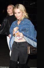 LOTTIE MOSS Leaves Embargo Nightclub in London 10/06/2016