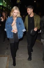 LOTTIE MOSS Leaves Embargo Nightclub in London 10/06/2016