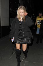LOTTIE MOSS Leaves Star Studded Halloween Party in London 10/28/2016