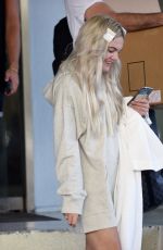 LOUISA JOHNSON Leaves Her Hotel in Los Angeles 10/14/2016