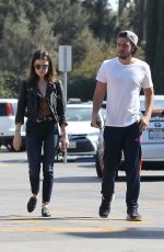 LUCY HALE Leaves a Starbucks in Los Angeles 10/26/2016