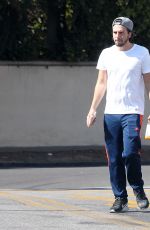 LUCY HALE Leaves a Starbucks in Los Angeles 10/26/2016