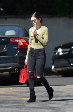 LUCY HALE Out and About in Los Angeles 10/08/2016