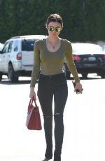 LUCY HALE Out and About in Los Angeles 10/08/2016