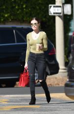 LUCY HALE Out and About in Los Angeles 10/08/2016