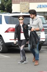 LUCY HALE Out and About in Los Angeles 10/24/2016