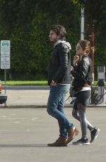LUCY HALE Out and About in Los Angeles 10/24/2016