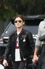 LUCY HALE Out and About in Los Angeles 10/24/2016
