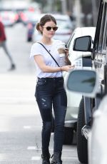 LUCY HALE Out and About in Los Angeles 10/27/2016