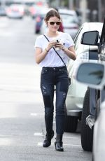 LUCY HALE Out and About in Los Angeles 10/27/2016