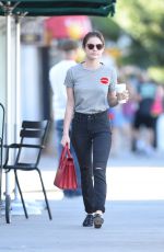 LUCY HALE Out for a Coffee in Los Angeles 10/22/2016