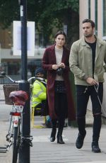LUCY WATSON Out and About in Fulham 10/26/2016