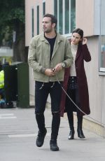 LUCY WATSON Out and About in Fulham 10/26/2016