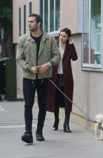 LUCY WATSON Out and About in Fulham 10/26/2016