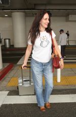 MADELEINE STOWE at LAX Airport in Los Angeles 10/19/2016