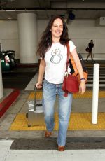 MADELEINE STOWE at LAX Airport in Los Angeles 10/19/2016