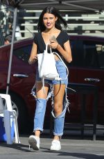 MADISON BEER in Ripped Jeans Out Shopping in Hollywood 09/29/2016