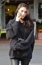 MADISON BEER Leaves Fred Segal in West Hollywood 10/26/2016