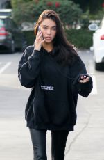 MADISON BEER Leaves Fred Segal in West Hollywood 10/26/2016