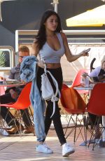 MADISON BEER Out for Lunch in Studio City 10/25/2016