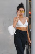 MADISON BEER With Her Dog Out in Los Angeles 10/01/2016