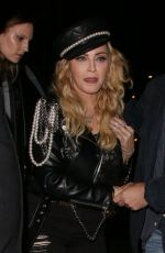 MADONNA at Mert & Marcus: Works 2001-2014 VIP Party in London 10/27/2016