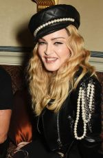 MADONNA at Mert & Marcus: Works 2001-2014 VIP Party in London 10/27/2016