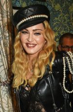 MADONNA at Mert & Marcus: Works 2001-2014 VIP Party in London 10/27/2016