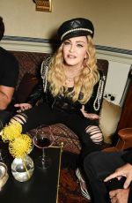 MADONNA at Mert & Marcus: Works 2001-2014 VIP Party in London 10/27/2016