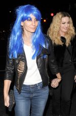 MADONNA Leaves Star Studded Halloween Party in London 10/28/2016