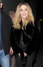 MADONNA Leaves Star Studded Halloween Party in London 10/28/2016