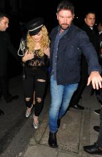 MADONNA Night Out in London 10/27/2016
